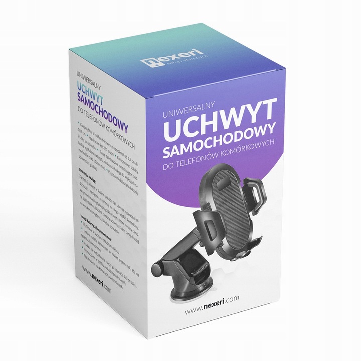 UCHWYT HOLDER DO SAMOCHODU NA TELEFON SZYBĘ KOKPIT