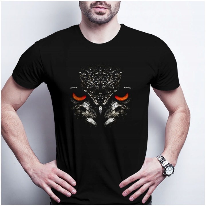 Koszulka Sowa Sową 3D Owl Puchacz M