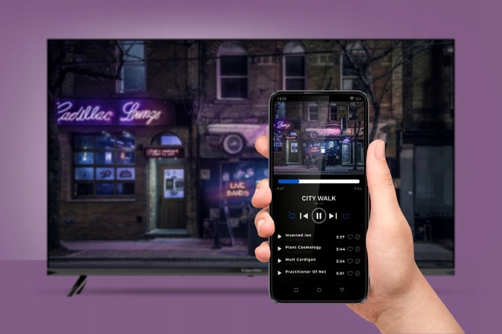 TELEWIZOR KRUGER DVB-T2 HEVC FHD 40'' SMART TV VIDAA