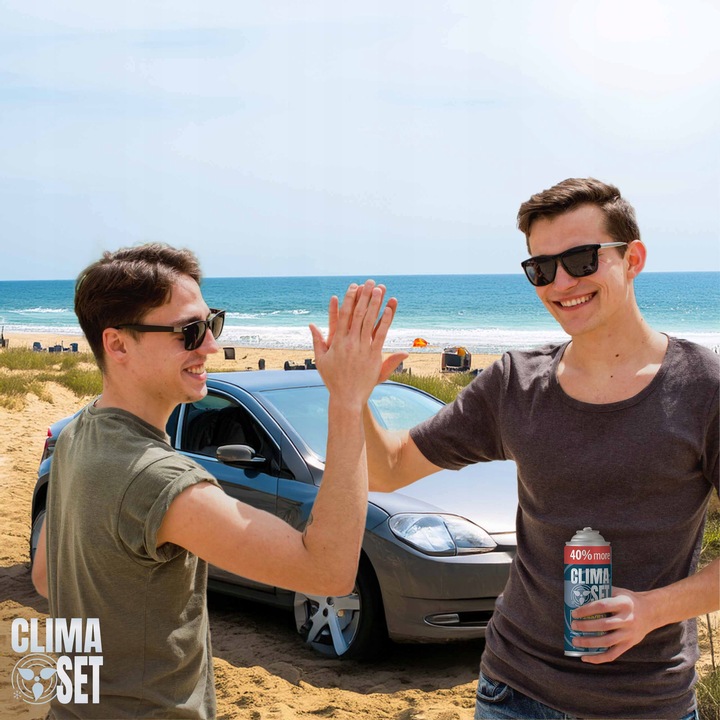 Gaz do klimatyzacji R134a 626g XL z przewodem ClimaSet