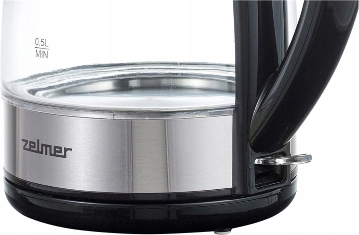 Czajnik elektryczny Zelmer ZCK8011 2200 W 1,7 l czarny