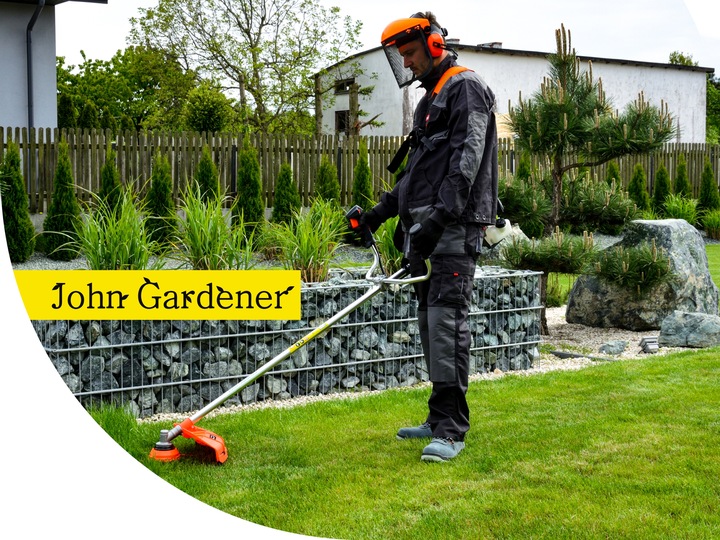 KOSA SPALINOWA KOSIARKA PODKASZARKA JOHN WYKASZARKA Z ZESTAWEM XXL