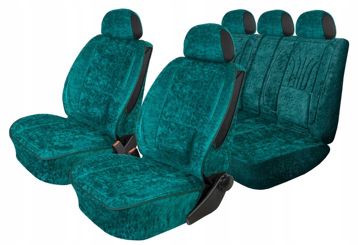 POKROWCE SAMOCHODOWE PROFILOWANE NA FOTELE GRUBE TŁOCZONE ANATOMICZNE