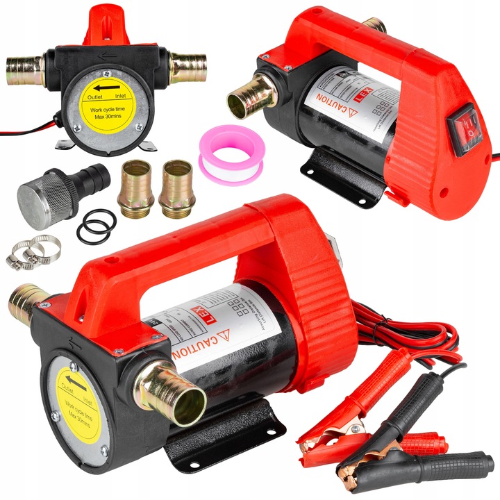 POMPA POMPKA MINI CPN DO SPUSZCZANIA PALIWA ROPY OLEJU DIESEL 24 V LXPD24