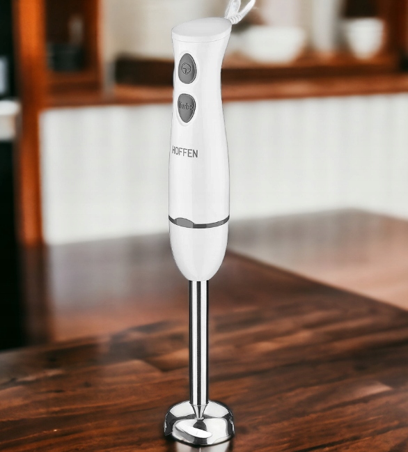 BLENDER RĘCZNY HOFFEN BIAŁY 400W TURBO Model HB-4185