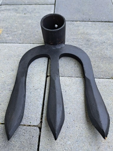 Solidna Motyka Kopania ziemniaków PREMIUM 3 zęby