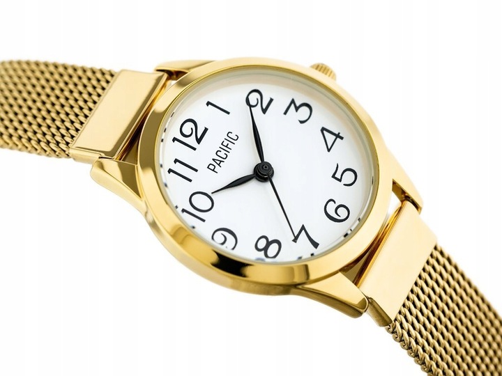 ZEGAREK DAMSKI PACIFIC X6131-02 - siatka komunia + GRAWER