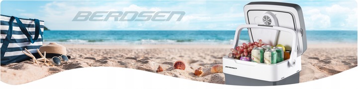 Lodówka turystyczna Berdsen Icemax 29 litry tryb ECO - zielona