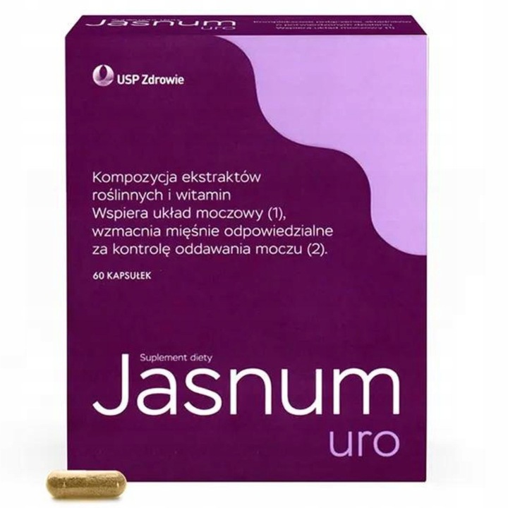 Jasnum uro 60 kapsułek