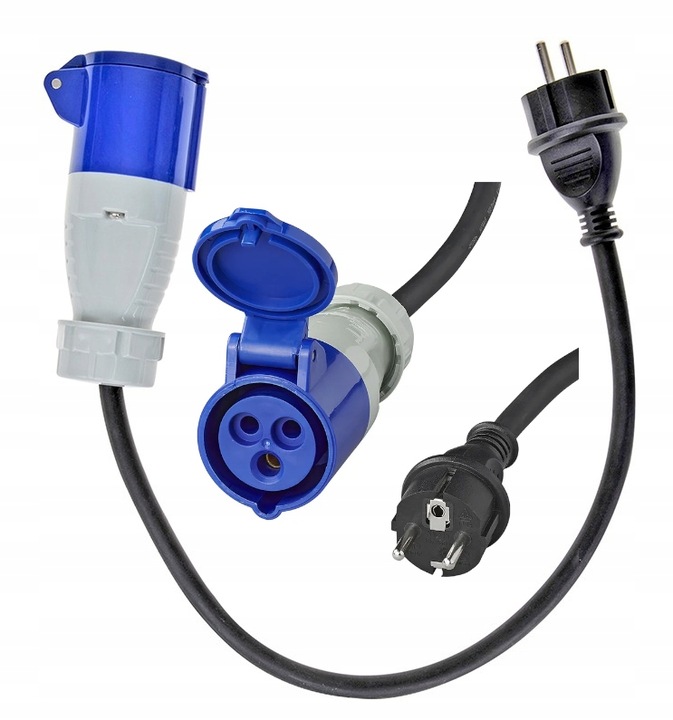 ADAPTER PRZEJŚCIÓWKA CAMPING REDUKCJA CEE NA WTYK