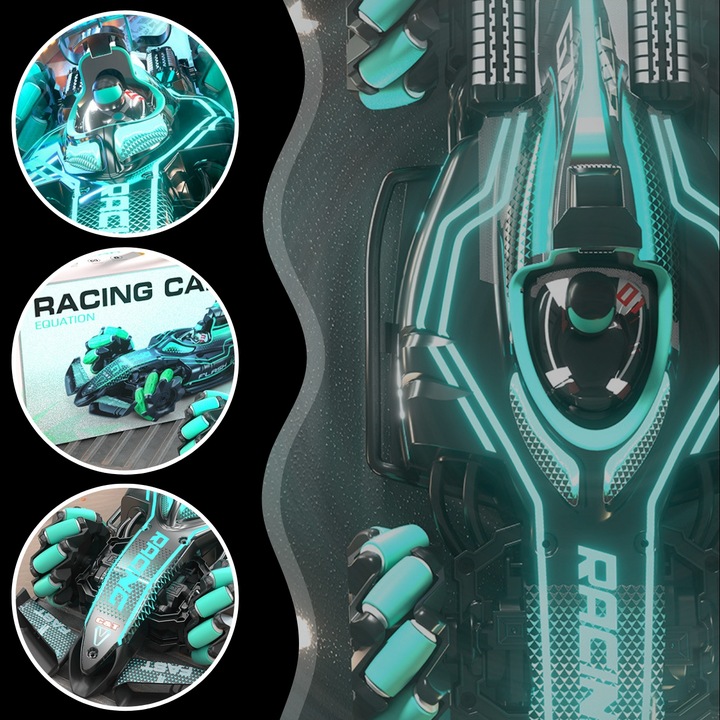 ZDALNIE STEROWANY DUŻY SAMOCHÓD DRIFT CAR AUTO STEROWANE GESTAMI RĘKI PILOT