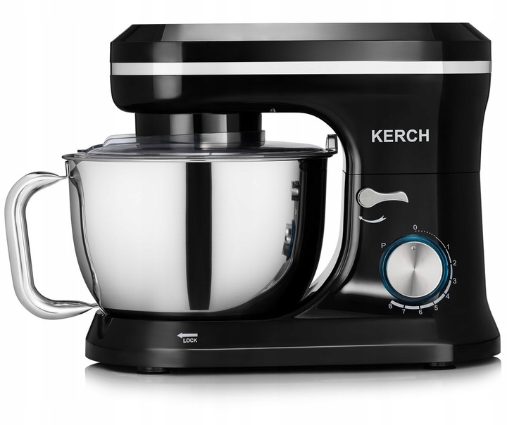 ROBOT KUCHENNY PLANETARNY MIKSER Z MISĄ KERCH FERRO BLACK 4,5L