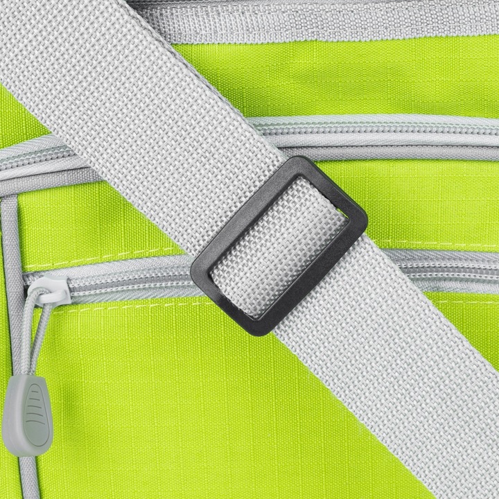 TORBA TERMICZNA NA PLAŻĘ ZAKUPY PIKNIK 30L ZIELONA REG PASEK 37x27x27,5CM