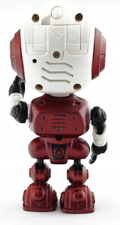 Robot VOICE BLUE mówi powtarza świeci Rebel