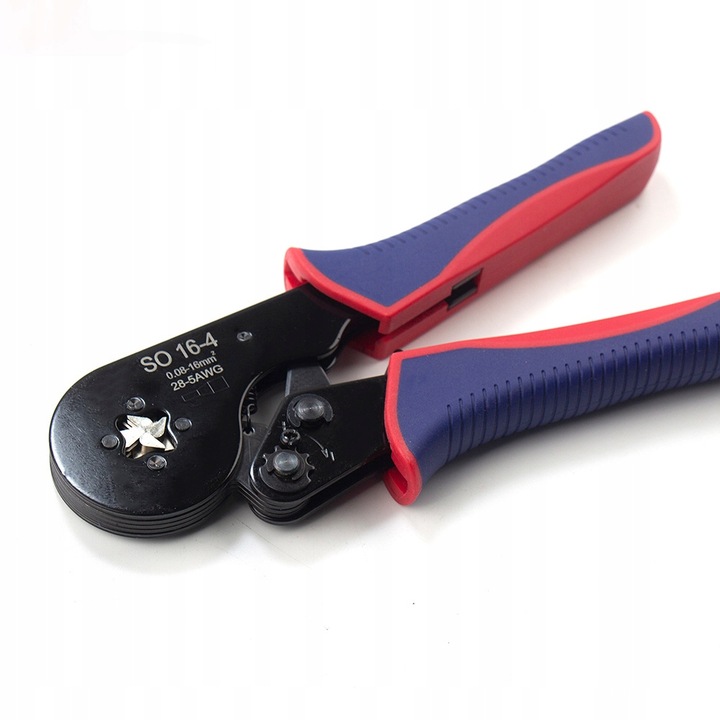 Zaciskarka Praska do Tulejek Kabli Konektorów Przewodów 0,08 mm2 - 16 mm2