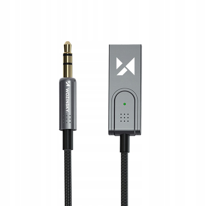 Wozinsky Adapter samochodowy,transmiter,audio Bluetooth 5.3AUXminiJack3.5mm