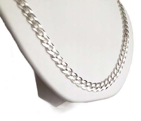 Srebrny Łańcuszek Męski SZEROKI PANCERKA srebro 925 (na PREZENT)