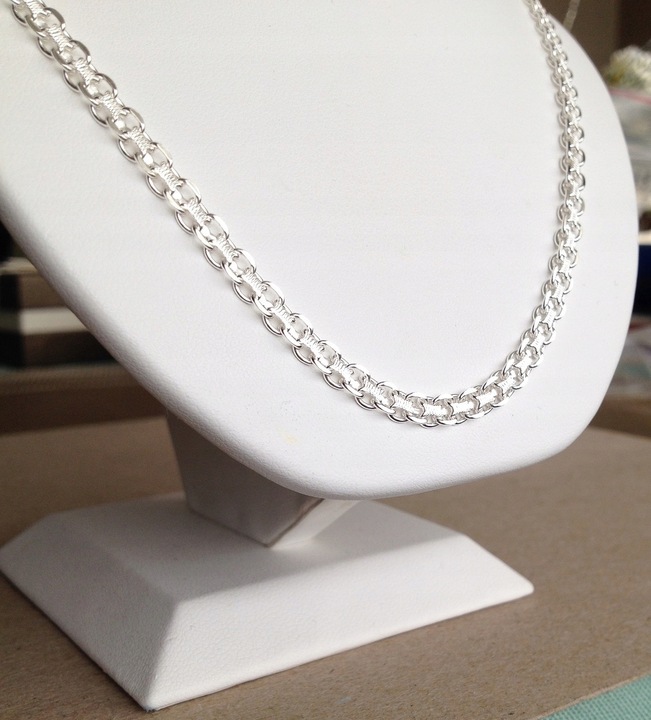 GRUBY Łańcuszek srebrny Naszyjnik DAMSKI próby 925 (na PREZENT)