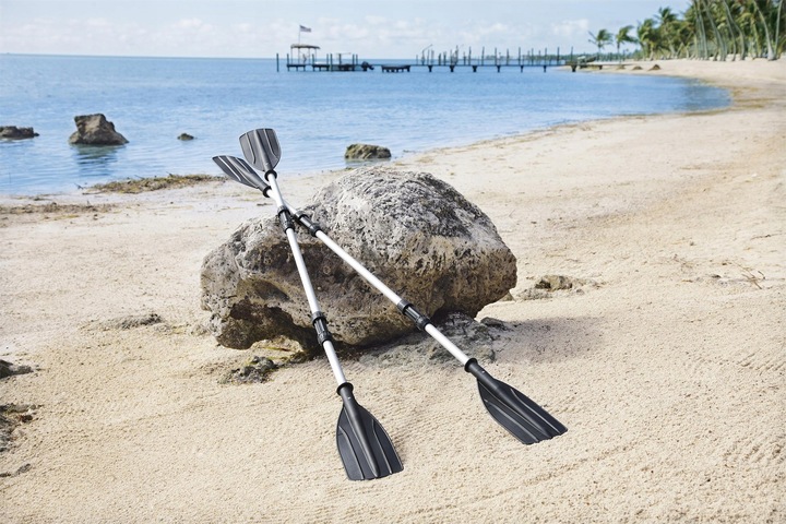 lekkie wytrzymałe WIOSŁA do pontonu 2w1 145 cm 2 możliwości ustawienia