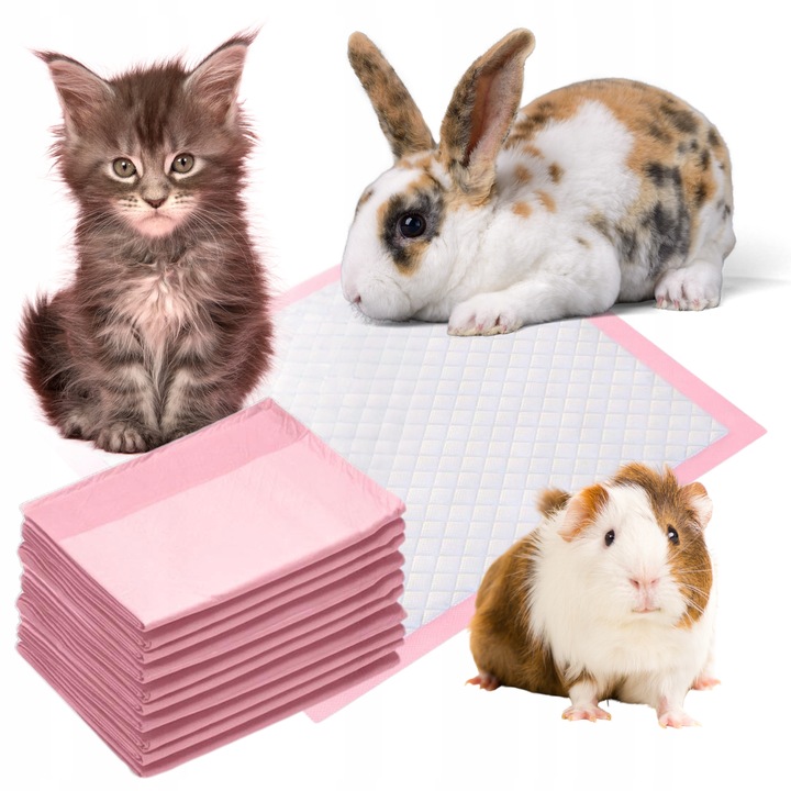 PODKŁADY HIGIENICZNE MATY DLA PSA PSOW NAUKA SIKANIA CHLONNE 60x40 cm 100sz