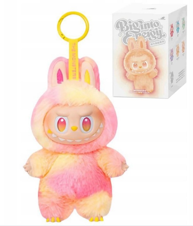 LABUBU GRAJĄCE ŚPIEWAJĄCE BIG INTO ENERGY THE BRELOK MASKOTKA FIGURKA