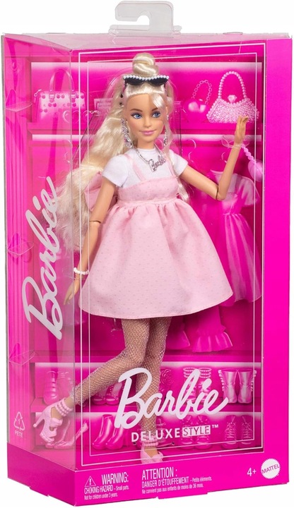 LALKA BARBIE DELUXE STYLE #3 w stroju w stylu Barbiecore