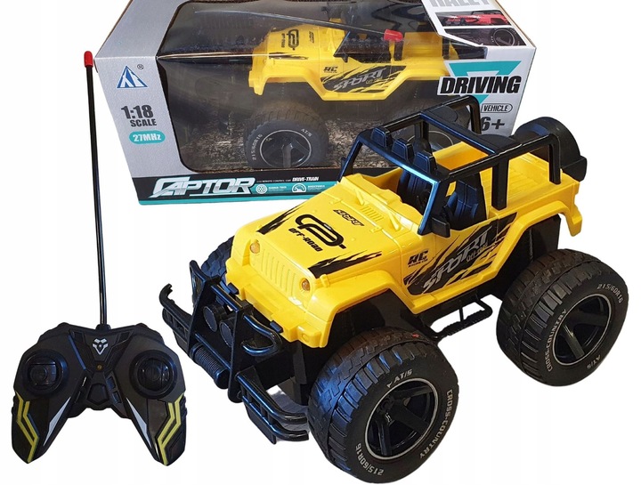 JEEP ZDALNIE STEROWANY SAMOCHÓD TERENOWY AUTO RC