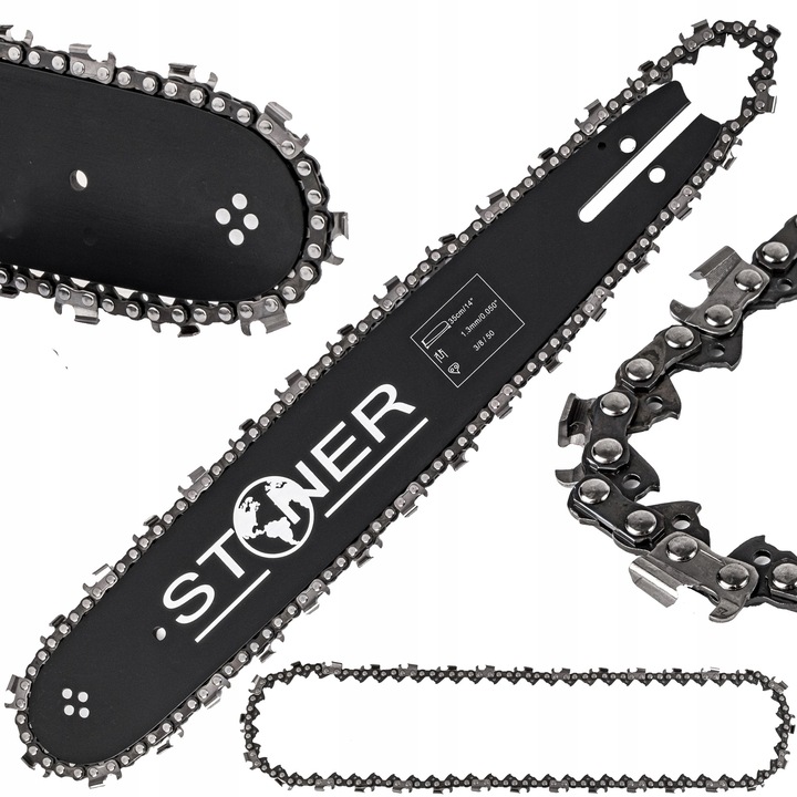 PROWADNICA 14'' 35cm DO PIŁY STIHL 2x ŁAŃCUCH 50og 3/8 1.3 MS180 MS230 250