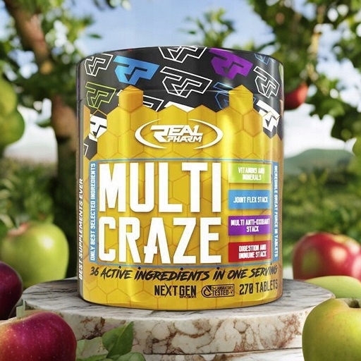 REAL PHARM MULTI CRAZE 270 TABS WITAMINY