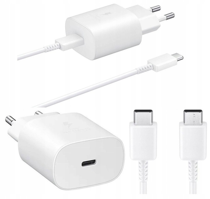 ŁADOWARKA SAMSUNG 25W FAST CHARGE + KABEL USB C TYP C ZESTAW