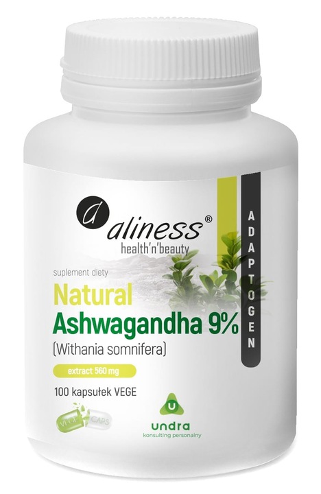 ALINESS ASHWAGANDHA Witania ospała EXTRACT 100kap