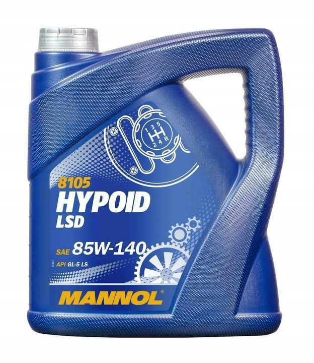 Olej Przekładniowy Mannol Hypoid LSD LS 85w140 4L