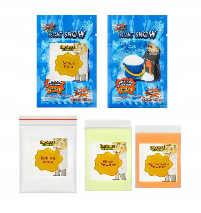 Dr Smile Duży Zestaw do SLIME glut 65w1 Największy