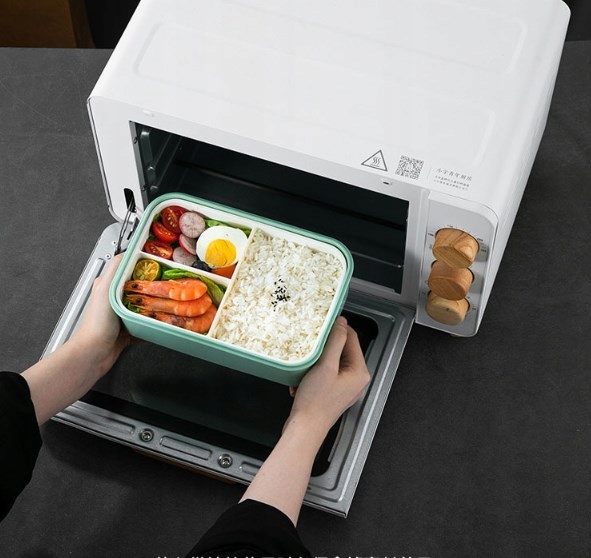 Śniadaniówka Szkoły Lunchbox Pracy Pojemnik Box Bento z Zastawa stołowa