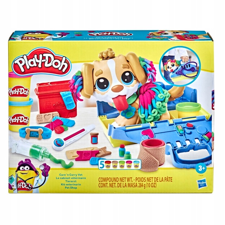 Ciastolina Play-Doh Wizyta u weterynarza F3639