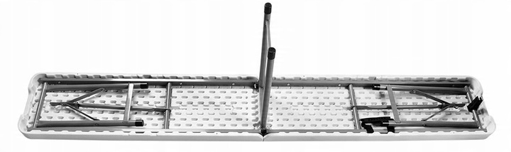 STÓŁ ROZKŁADANY + 2 ŁAWKI ZESTAW CATERINGOWY 180 cm SKŁADANY W WALIZKĘ XXL