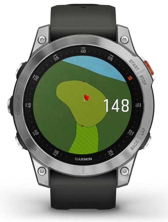 Smartwatch GARMIN Epix 2 Czarno-srebrny