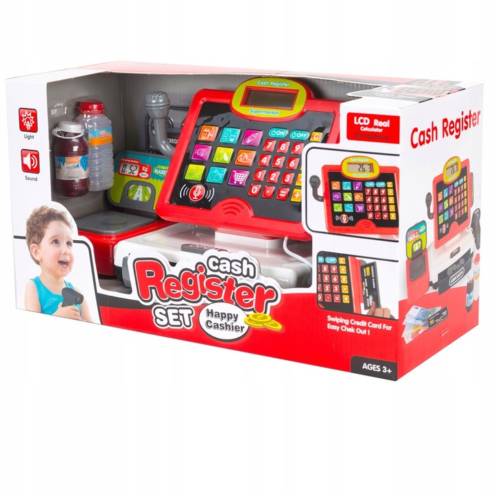 KASA SKLEPOWA FISKALNA INTERAKTYWNA DLA DZIECI XL MATADI