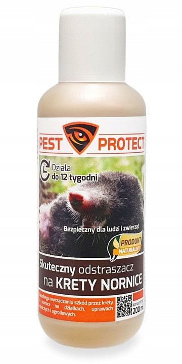 ODSTRASZACZ ŚRODEK na KRETY NORNICE PEST PROTECT