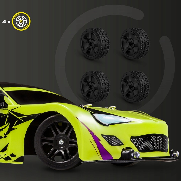 Samochód Auto sterowane do DRIFTU RC 20km/h 3 lat + Drifting Wyścigi Zdalne