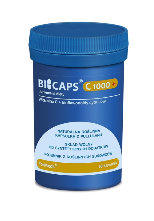 Bicaps C 1000+ witamina C 60 kapsułek FORMEDS