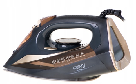 Żelazko parowe Camry 3400W 360ml stopa ceramiczna