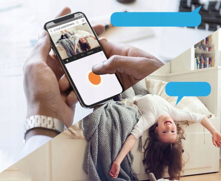 Kamera WiFi C1C-B EZVIZ FHD Mikrofon Głośnik Wewnętrzna magnetyczna