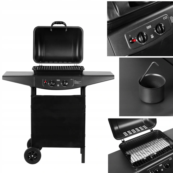 Teesa BBQ 2000 Grill gazowy - 2 palniki