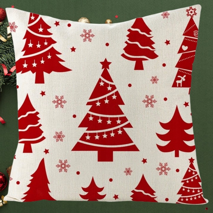 4x ZESTAW POSZEWKA NA PODUSZKĘ ŚWIĄTECZNA POSZEWKI ŚWIĄTECZNE Święta 45x45