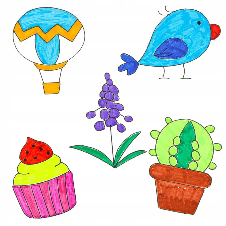 ROBOT RYSUJĄCY EDUKACYJNY FISZKI DO RYSOWANIA NAUKA RYSOWANIA