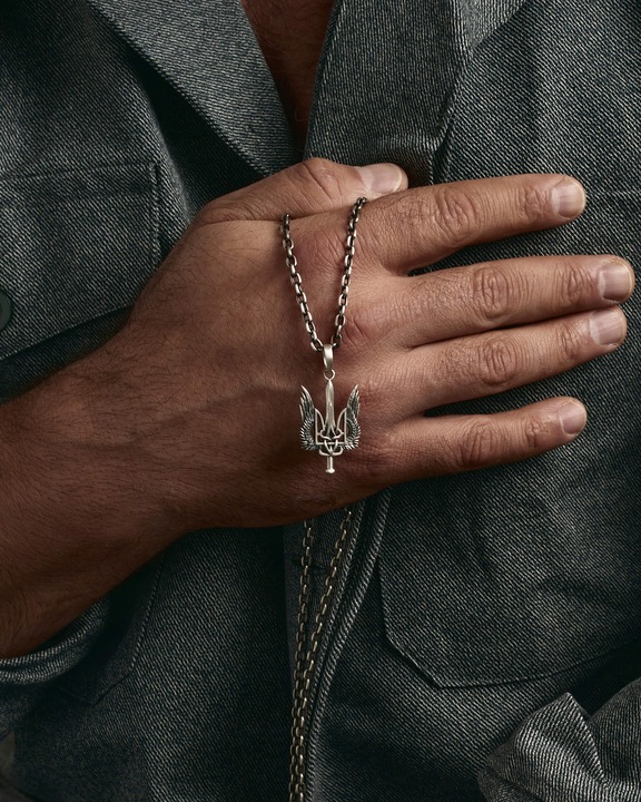 ŁAŃCUSZEK SREBRNY MĘSKI 925 NASZYJNIK - splot KOTWICZNY 55