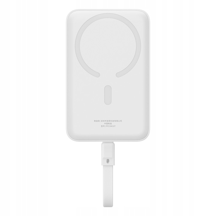 POWER BANK Z KABLEM BASEUS 10000MAH 30W USB-C MAGSAFE ŁADOWANIE INDUKCYJNE