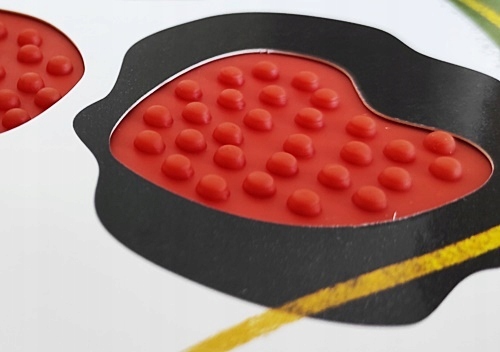 KSIĄŻECZKA KSIĄŻKA DOTYKOWA SENSORYCZNA WIEŚ