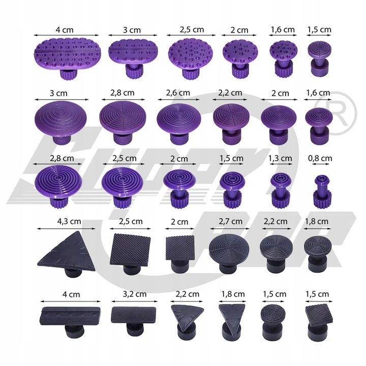 ZESTAW NARZĘDZI DO USUWANIA WGNIECEŃ pdr